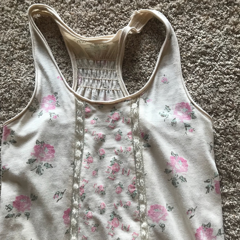 Rose Pattern Tank